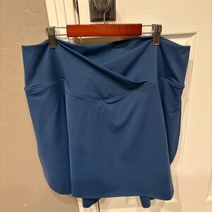 HALARA NWT V Waist Navy Blue Skort Size 3X New Shorts Skirt Athletic Athleisure